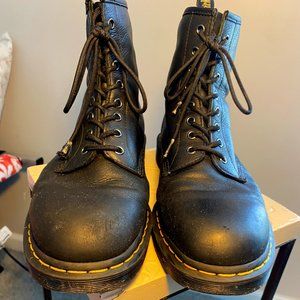Doc Martens 1460 Smooth Leather Lace Up Boots